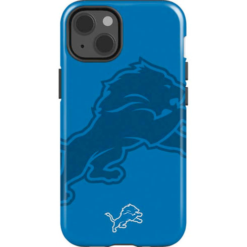 NFL Detroit Lions Double Vision iPhone 15 Impact Case